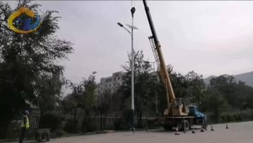complete set solar street light
