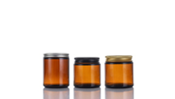 Empty 250ml Amber Matte Black Color Glass Candle Jars Luxury for Candles with Aluminum Lid1