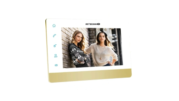 Intercom System App Doorbell Wired Smart Home Switch RJ45 Touch Screen White Plastic Panel Linux 800*480 PX MK888QFJ7F -10℃~55℃1