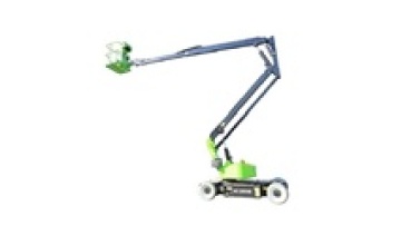 Electric Hydraulic Telescopic Boom Lift with Articulated Cherry Picker1