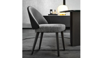 Italian Designer furniture 2021 high quality leather and fabric living room chair New Design Dining Room Chairs1