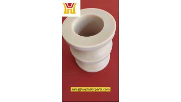Nylon processing parts, industrial and agricultural plastic nylon special-shaped parts processing, wear-resistant nylon sleeve, nylon parts, nylon slider