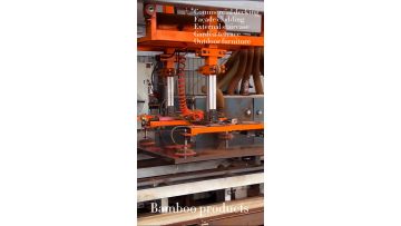 Pressed bamboo decking