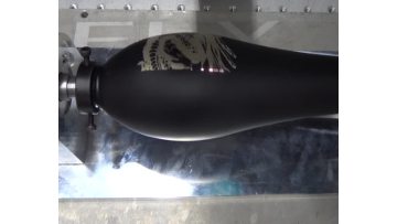 3D dynamic vo2 laser marking glass vase