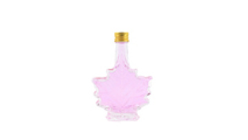 50ml 100ml Maple Syrup Glass Bottle Maple Leaf Glass Bottle with Aluminum Cap1