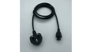 UK Standard 3-Pin to C5 Cloverleaf Power Extension