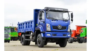 New Arrival Dayun 4X4 8.5cbm 245HP Four-Drive Dump Truck1