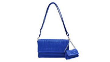 Royal Blue Women's Crossbody Bag with Matching Accessories1