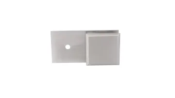 Wall to Glass Door Clip 180 Degree Brass Clip for Bathroom Showerroom1