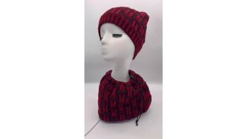 CF-W-0013 knitted scarf (1)