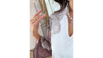 Floral Embroidered Printed Abaya Dress (1)