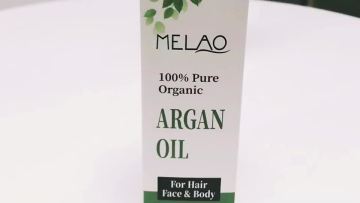 MELAO Hot selling private Label Best Quality Natural 100% Pure Organic Argan Oil treatment of  Hair Care1