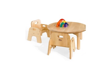 desk and chair