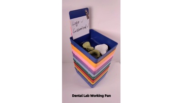 Colorful OEM Dental Lab Work Tray Working Pans Dental Plastic Box for Dental Laboratory1