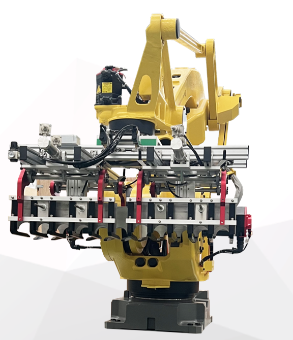Building materials packaging bag palletizing