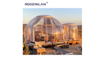 Rogenilan Full Transparent PC Dome Bubble House Starry Sky Camping Tent - Breathable, Waterproof and Lightweight1