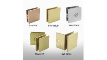 SVA-B022CD B022C B022CR B022Z B023CL Series Brass Glass Door Clamps