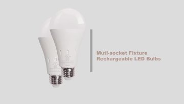 Led rechargeable bulb and emergency bulb 7w 9w 12w energy saving rechargeable intelligent emergency bulb led1