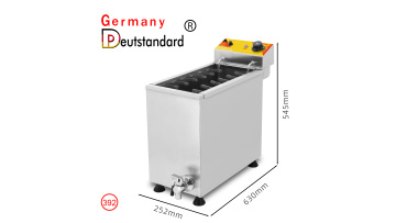 392 cheese hot dog fryer machine