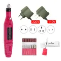 1 Set Professional Electric Nail Drill Machine Kit Manicure Machine Nail Art Pen Pedicure Nail File Sander Polisher Tools Bands