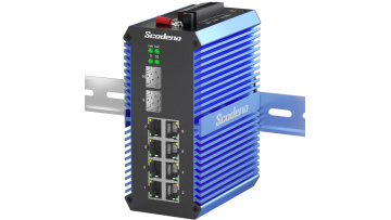 10 Port Industrial Managed Ethernet Switch