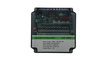 24 Lines 24VDC 110VAC 220VAC Dust Collector Diaphragm Solenoid Pulse Jet Valve Sequential Timer Controller For Baghouse Bag Filter Dust Extractor1