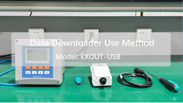 The Use Method of EXOUT-USB Data Downloader
