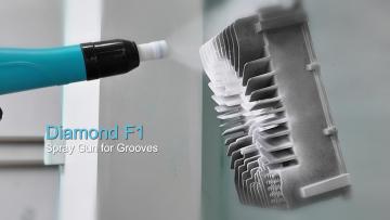 Diamond F1 Spray Gun for Grooves
