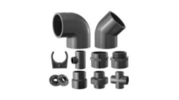 DIN ANSI for UPVC Elbow Tee Cross Male Female  Union with PVC UPVC Pipe and Pipe Fittings1