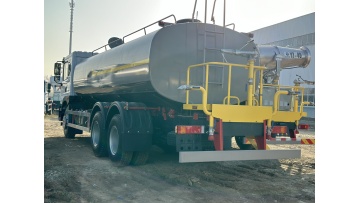 water truck front sprinkler
