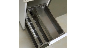 Multi-Function kitchen drawer pull out stainless steel baskets for cabinet storage1