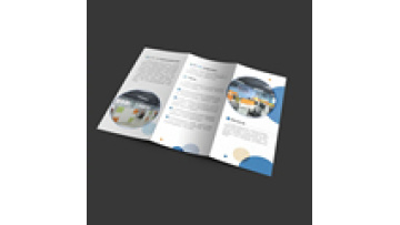 Custom Cheap Printing A5 A6 A7 B5 B6 Mini Leaflet Brochures Catalog Instruction Booklet Digital Flyers Folded Leaflet Flyer1