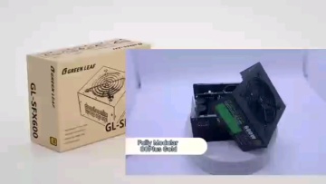 Green Leaf  Brand New 12V SFX Power Supply With Modular 600W OEM ATX Desktop PC Power Supply1