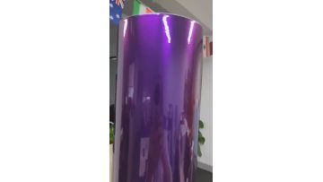 gloss metallic purple car film