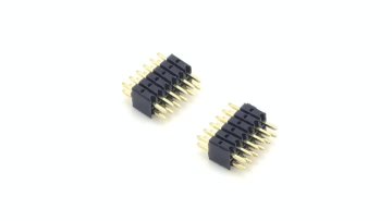 1.27mm Pitch Pin header Connector Dual Row Straight AU1.0 H3.0mm 2*6P