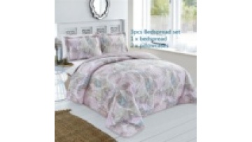 Lightweight Quilted Bedspread King Size bedspread set microfiber embroidery quilt set bedspread1
