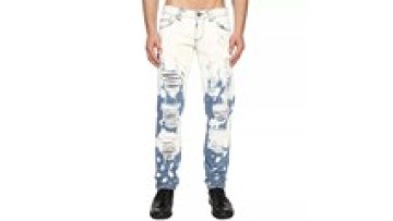 Machine Wash Cold And Dry Fashionable Denim Men Ripped Jeans Men Custom Jeans1