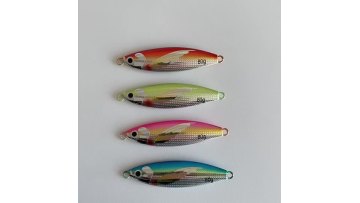High Quality Wholesale Spot Saltwater Baits Metal Jigs 40g 60G 80g 100g Artificial Baits Glow Slow Jigs Metal Slow1