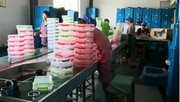 High speed side sealer FL-5545TBH in plastic boxes factory