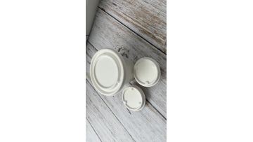 1-16oz sugarcane bagasse soup bowl