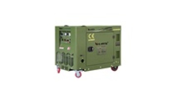 hot sale single phase 8kw  air cooled silent type diesel generator1