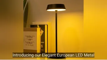 Stylish European LED Table Lamp for Eye Comfort1