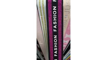 lurex + printing logo nylon elastic bands