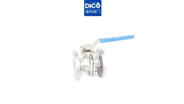 DIN Flange ball valve