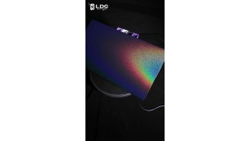 Glossy Laser Black Car wrap