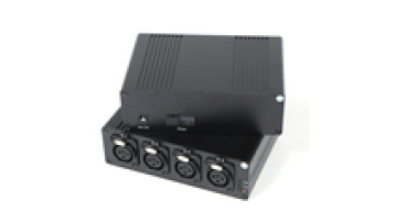 20Km Singlemode Fiber 4-Ch XLR Balanced Audio Extender1