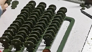 Investment casting ventilation valve parts
