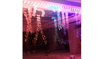 Customized Digital Water Curtain for Indoor Mall Landscapes