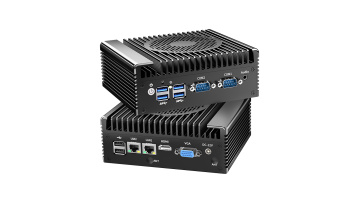 OEM Fanless Industrial Mini PC 2 Lan Port Intel 12th Gen 1*DDR4 4*USB 2*COM(CX-12th-2C-2L)