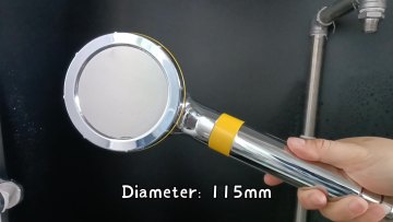 New Amazon ebay Online Selling Big Rain Ceramic Filter Head Shower 100% Water Saving Handheld Shower Head1